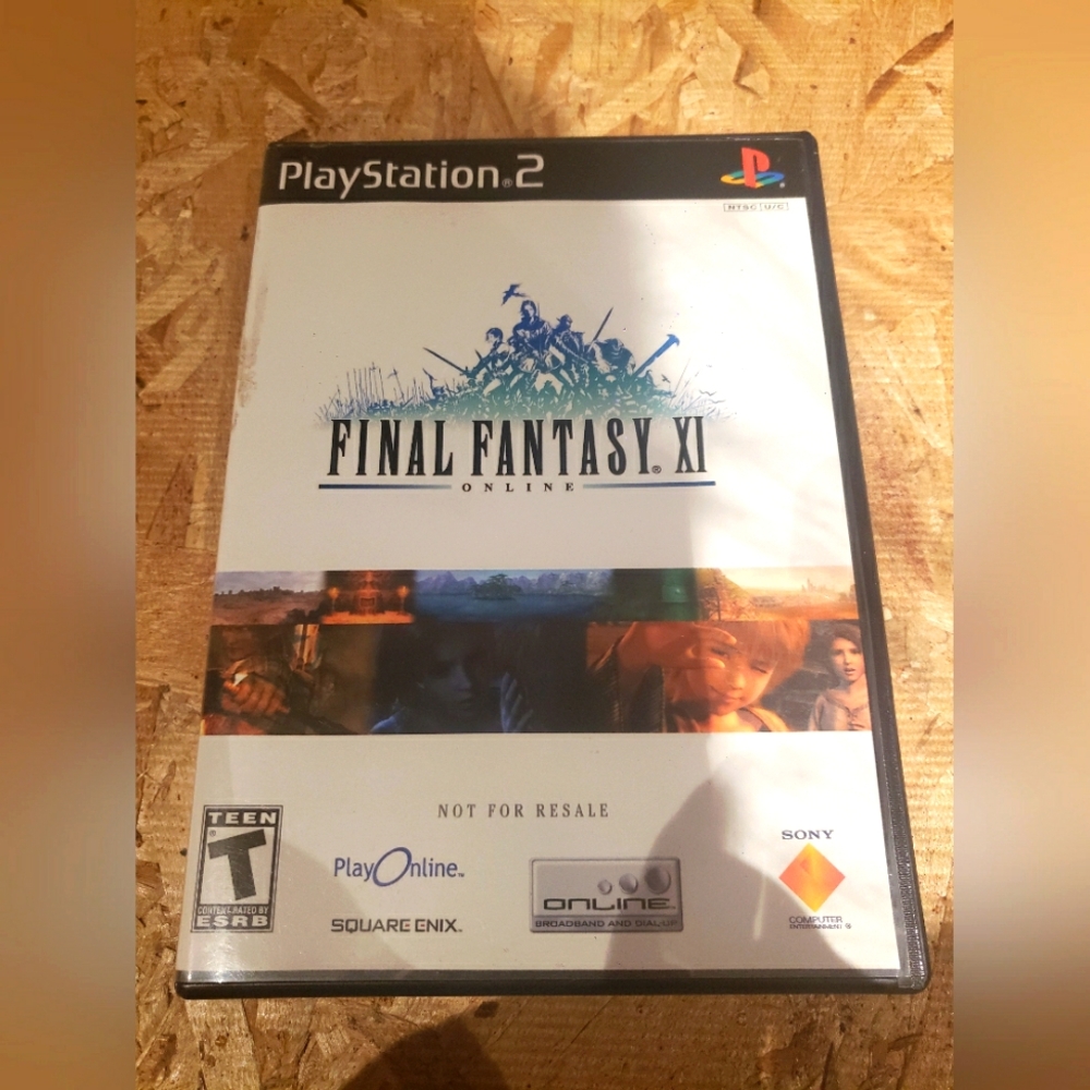 PLAYSTATION2 Game - Final Fantasy XI